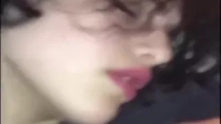 Brunette having sex on cam - Close up