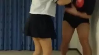fighting girl