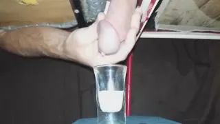 Sperma, Brizganje Sperme, Handjob, Samozadovoljevanje, Mleko, Solo