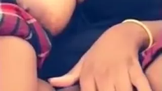 Ebony Girl Masterbation in Public