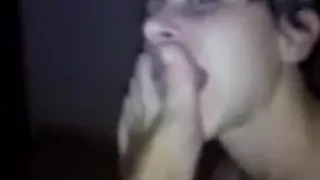 suck sniff smell worship lick eat foot feet toenail slave 32