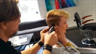 A Blue Bowlcut