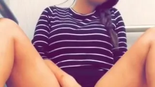 Fitting room masturbation