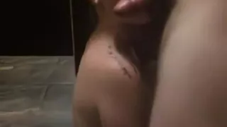 Public restroom sneaky fuck