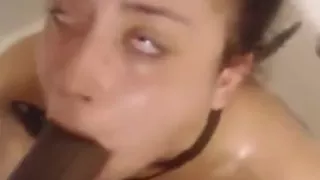 Daddie said wash your mouth out with soap (special requested teabagging)