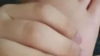 Girlfriends French tip toes slobberd