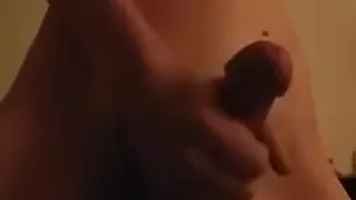 Solo male jerking off