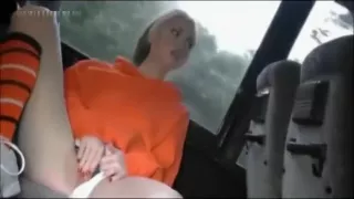 masturbation in the car