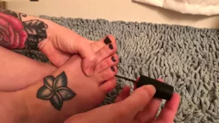 Painting My Toes