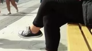 Candid hot blonde girl (Faceshot)