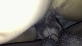 Late Night Car Sex Cumming in her