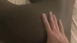 Tight ebony 18 year old pussy I lick it & tease it