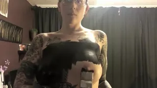 Topless ASMR Body Painting (BLACK)