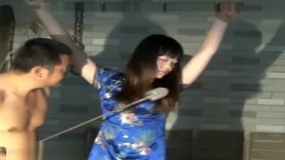 Girl in bondage