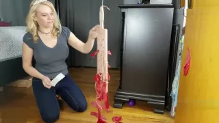 Duct Tape Gag - Head Bobbing, Balloon Popping Challenge