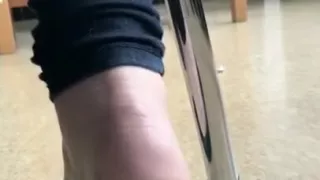 Candid Close up Shoeplay 2 (same girl)