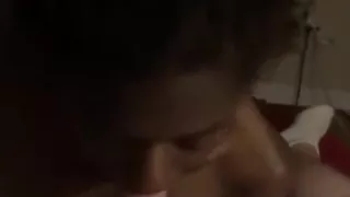 Sucking White Cock and Swallowing