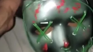 Young BBC fucks ebony petite milf (I tied her hands to her feet)