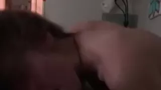 Morning blowjob by cute babe