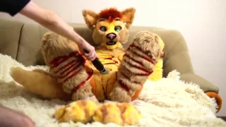 Furry Kigurumi Get Vibrated