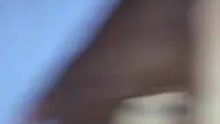 Bae creamin on my dick in the living room