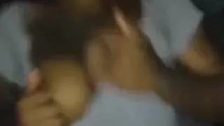 Ebony gives sloppy head