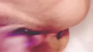 Boyfriend fucks my pussy with toys!