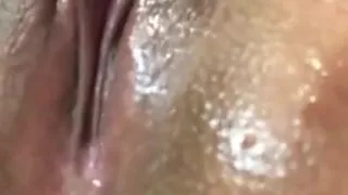 Playing with my pussy in the shower