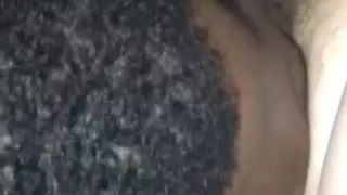 sexy black guy devours cute bbw pussy