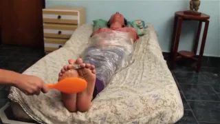 mummified and very ticklish