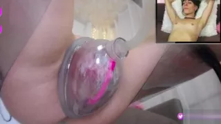 pumped pussy_adult toys_sex machine_squirtind