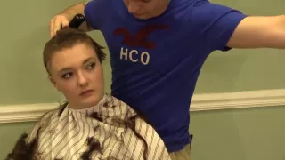 Christen Shaves Her Head And Eyebrows