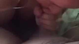 girlfriend  sucks me dry and swallows my cum