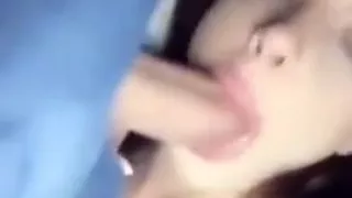 Guy get's his dick suck during Thanos Movie