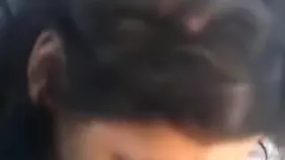 Whore sucks dick in car