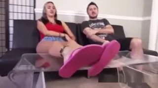 Scarlett blackmail feet