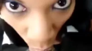 Ebony goddess has sex in Department Store