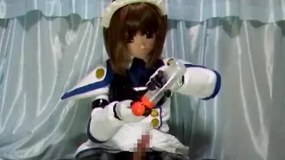 Kigurumi masturbate in latex 2