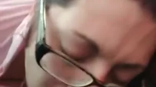 Crack whore sucking cock
