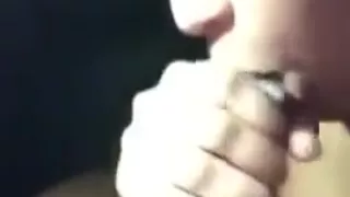 Getting my dick sucked