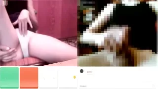 Videochat Omegle sexy teen play with pussy #3