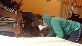 Indian femdom mistress with Indian slave