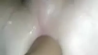 My girl eating and fisting my ass