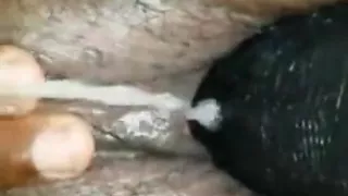 Making her squirt while im getting my truck unloaded