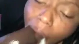 My bro's sister eating my dick