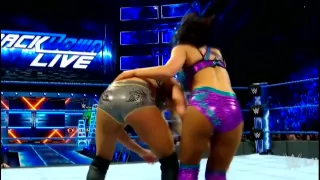 WWE Charlotte Flair Vs. Peyton Royce Smackdown 05-08-2018
