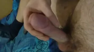 Epic cumshot after 1 hour of orgasm denial