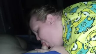 fat bbw whore milf sucks teen cock and gets fingered