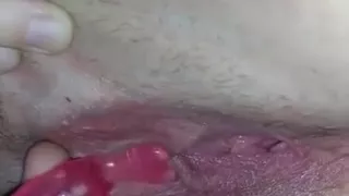 My husband having fun playing with me