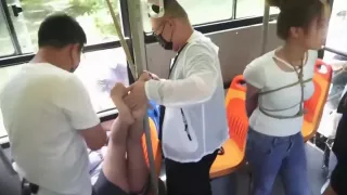 Outdoor Asian Bondage